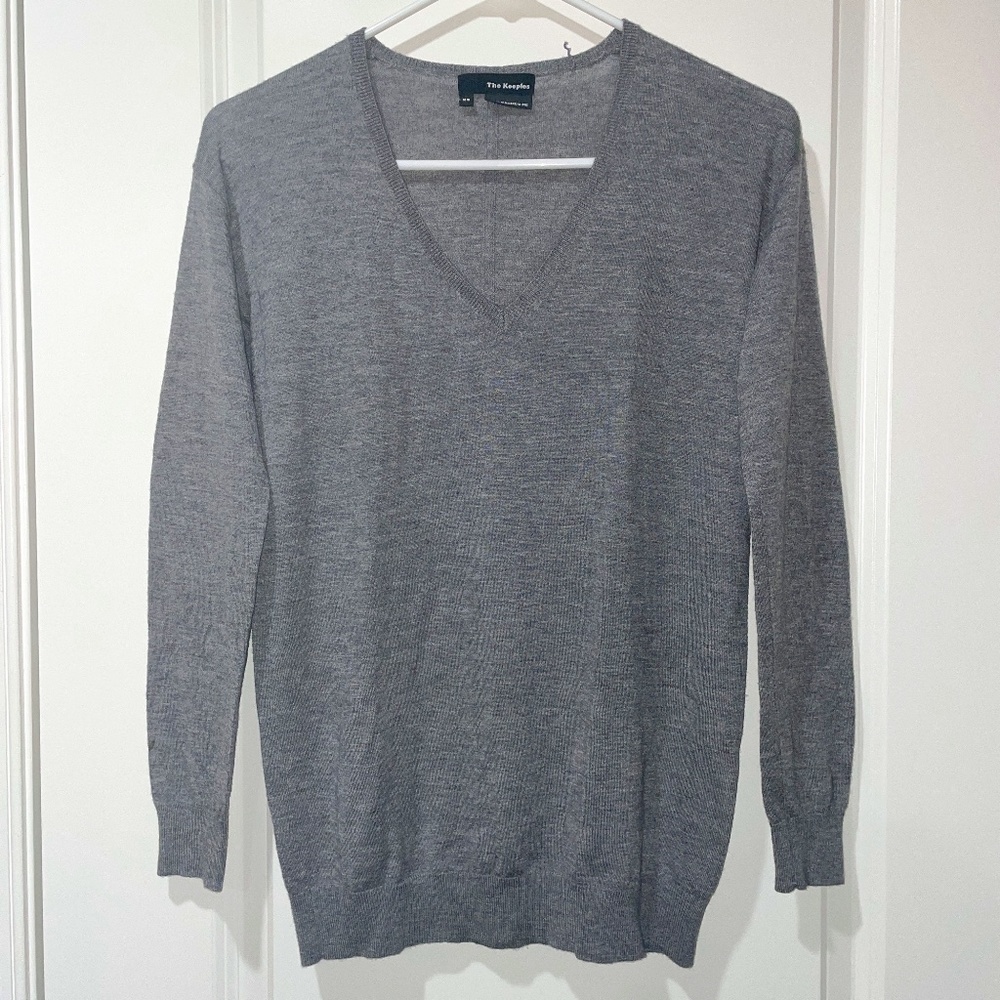 The Kooples lightweight Cashmere v-neck sweater XS